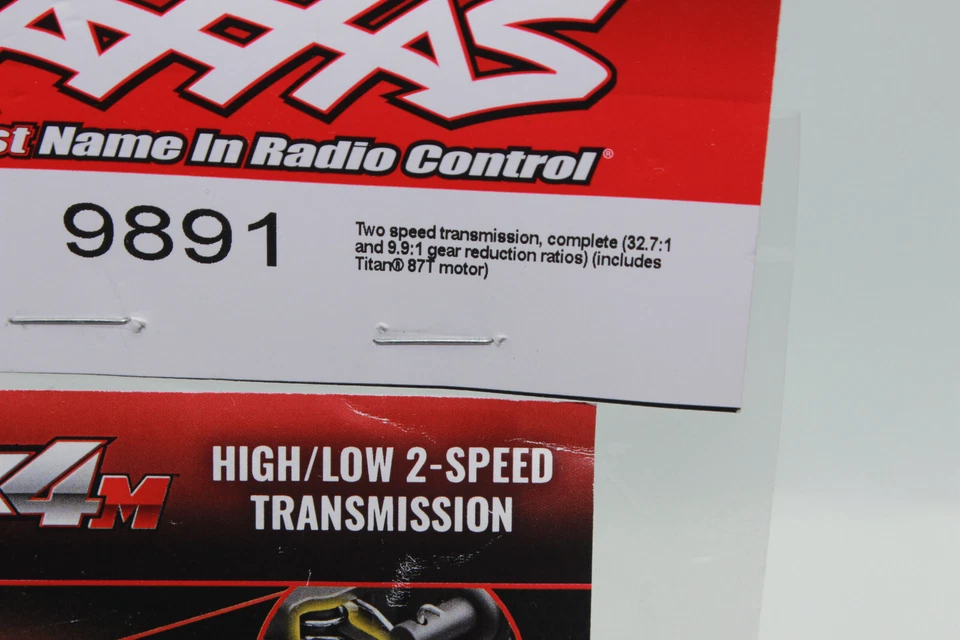 Traxxas 9891 2 Gang Getriebe Kit Komplett TRX 4 M Crawler 1:18 NEU OVP - Bild 3 von 4