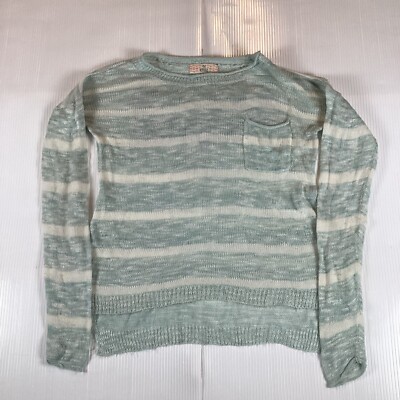 Pink Republic Womens Sweater Shirt Sz L Long Sleeve Pullover