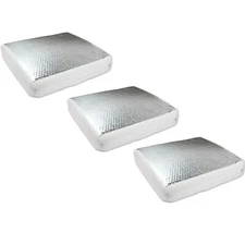 3 pack 14'' RV Vent Insulator Reflective Sun Shield Camco Trailer Camper