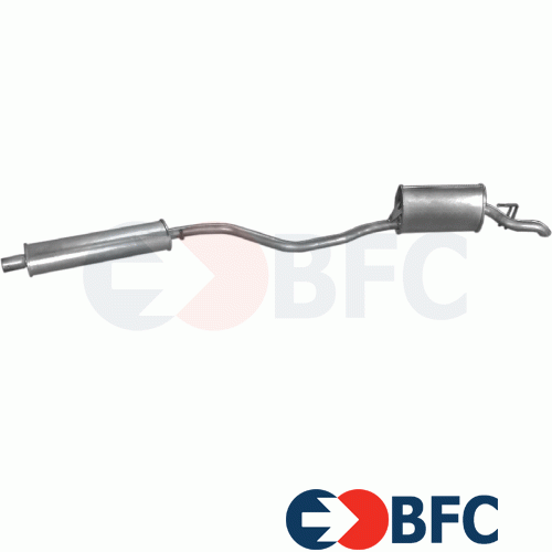 LANCIA Y HATCHBACK 1.2 1.4 59/60-86/75-80CV 1995- Silenziatore Scarico - Foto 1 di 1