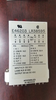 Crouzet IDC5BQ-256 4 Channel DC Input Module NEW!