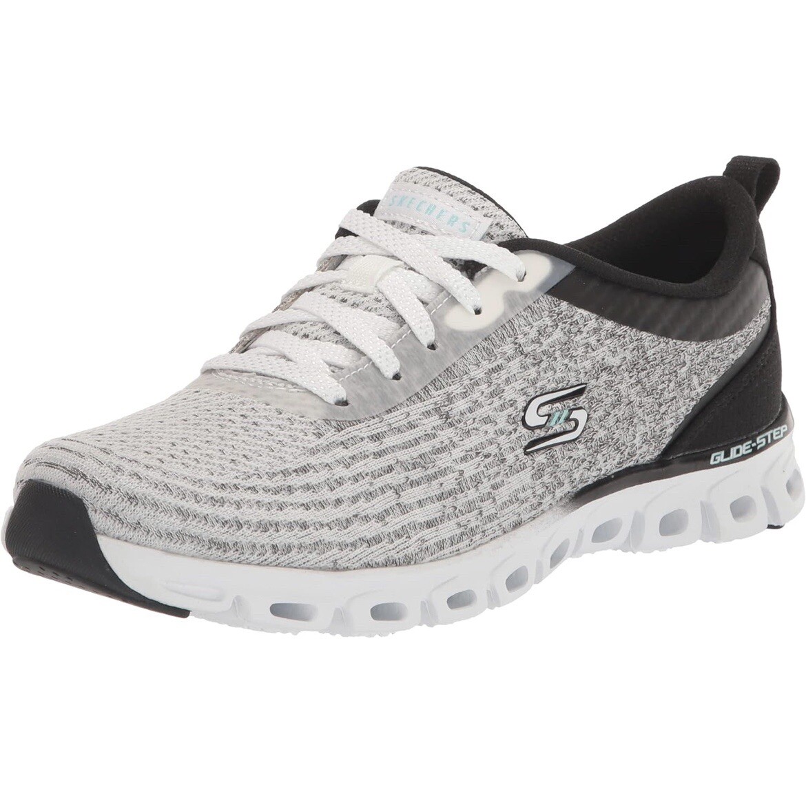 NWT Skechers Glide Step Memory Foam Lace Up Sneakers Womens 11 Running Shoes NEW