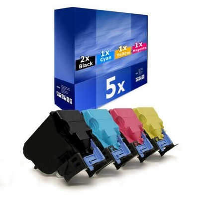 5x Europcart Cartridge For Epson Aculaser C 3900 Tn Cx 37 Dn Cx 37 Dtn C 3900 N Ebay