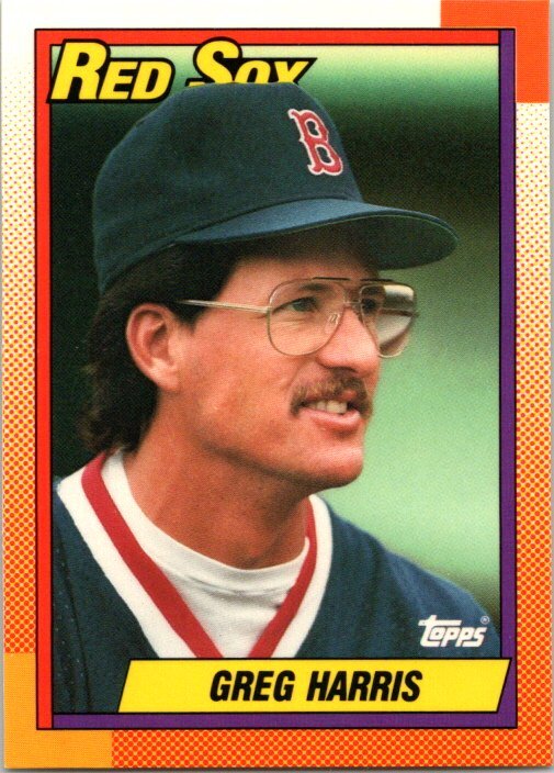 1990 Topps Tiffany Edition #529 Greg Harris - FREE SHIPPING!
