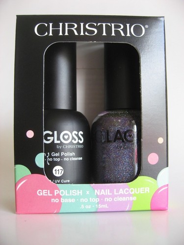 Q GLOSS - Christrio Duo 3 IN 1 Soak-Off Gel w/Polish No Base, Top or Cleanse - Picture 39 of 42
