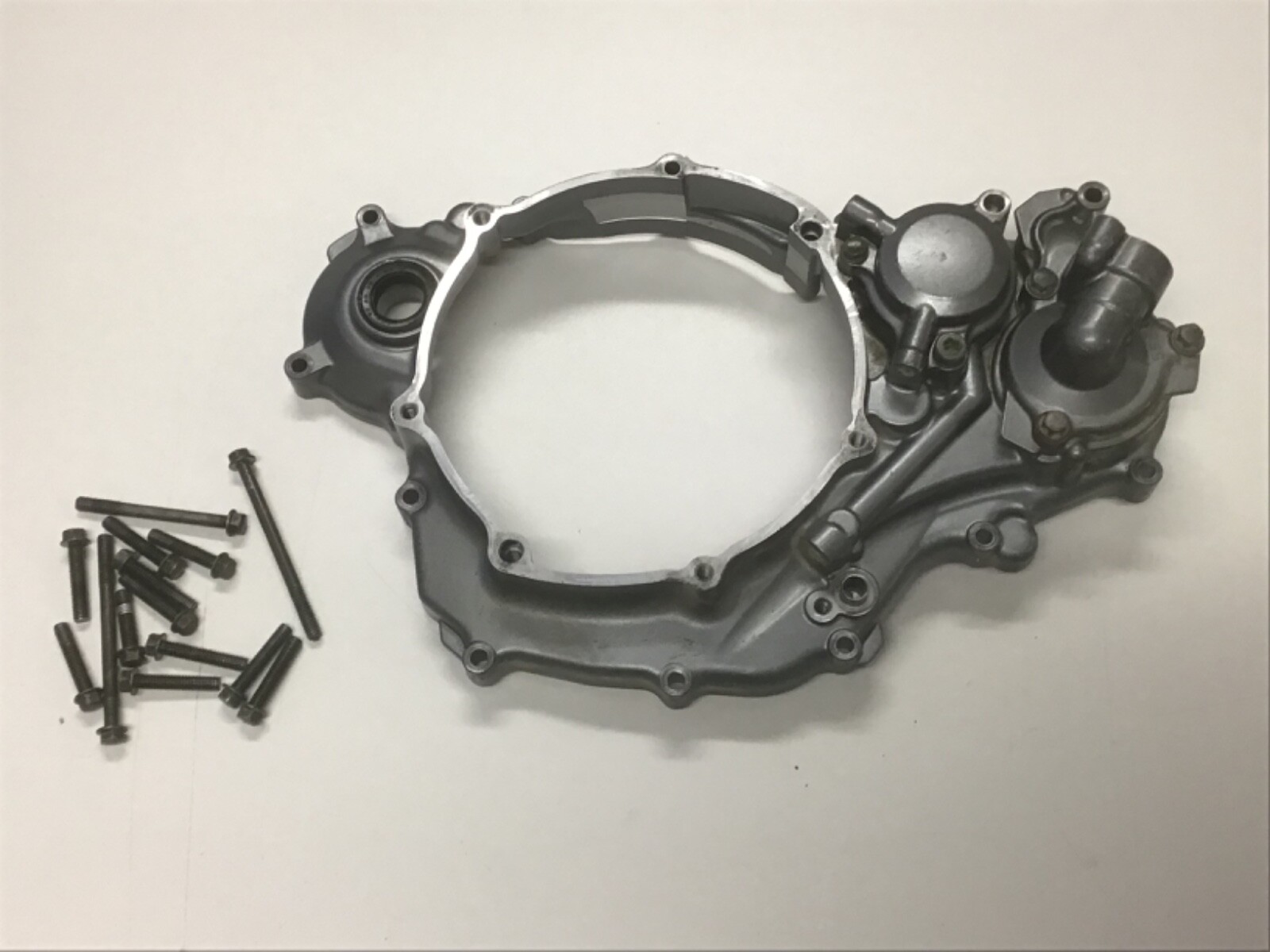 1999 1998 YAMAHA YZ400F YZ400 OEM ENGINE MOTOR INNER CLUTCH WATER PUMP COVER eBay