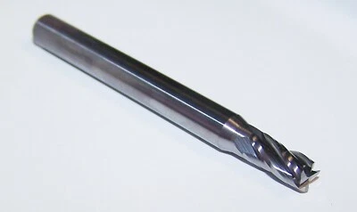 13/64" (2031") Carbide End Mill 4 Flute Stub Kyocera 1820-2031.438