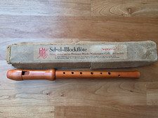 SCHUL BLOCKFLÖTE Sopran c von Hermann Moeck Werkstätten/Celle (Lüneburger Heide)