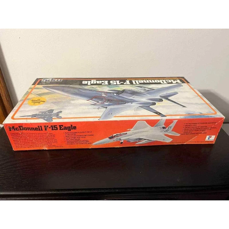 1982 MPC McDonnell F-15 Eagle Golden Opportunity Model Kit - Image 4 of 4