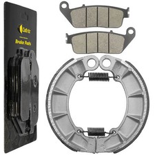 Front Brake Pads Rear Brake Shoes for Honda VT750C Shadow Ace750 Deluxe 02 03