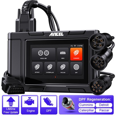 ANCEL HD3400PRO Diesel Heavy Duty Truck  Diagnostic All System Scanner DPF Regen