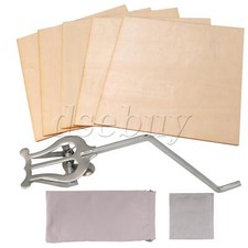 Saxophone Marching Lyre 0.16" Square Plug and 7.87" Wooden Sheet