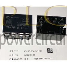1PC HF116F-2 012DP-2HW 12VDC Power Relay  6Pins~