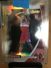 2019-20 Panini Absolute Memorabilia Admiral Schofield #93 RC Gold Parallel 06/10