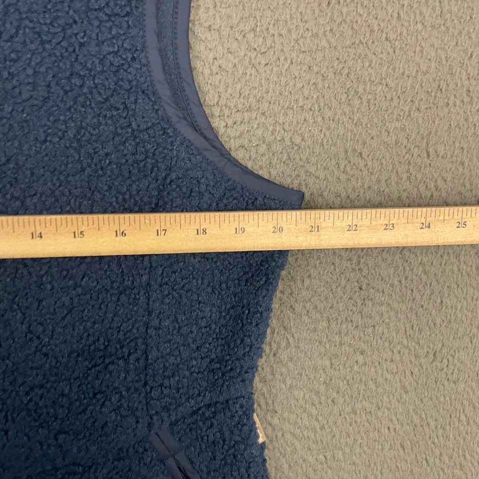 Avalanche Vest Womens Large Relaxed Fit Blue Fleece Full Zip Pockets Outdoor Mom - Image 2 of 4