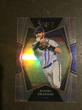 2022 Select Baseball Dansby Swanson Holo Premier Level Atlanta Braves 