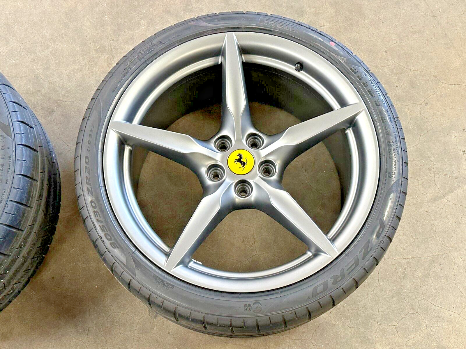 ✨MINT! 2016-2020 FERRARI 488 / F8 TRIBUTO 20" SPEEDLINE WHEEL RIM W/TIRE SET OEM
