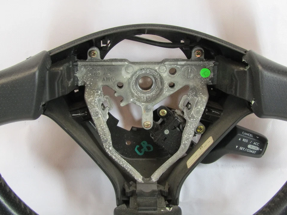 Volante y control de crucero Subaru Legacy Outback 2005-2006 negro OEM Foto 2 de 4