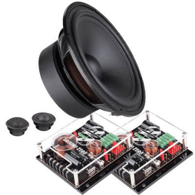 Ground Zero GZNC 1650SQ - 6.5'' Inch 16.5cm 250 Watts 4-Ohm 2-Way Car Speakers