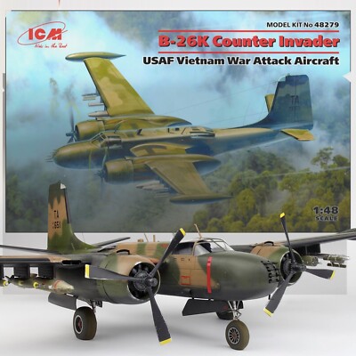 ICM 48278 1/48 B-26K COUNTER INVADER (EARLY) MODEL KIT