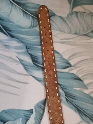 Ceinture Vintage Harley-Davidson Cincos Imperial - Taille 38 Marron Cuir | Occasion