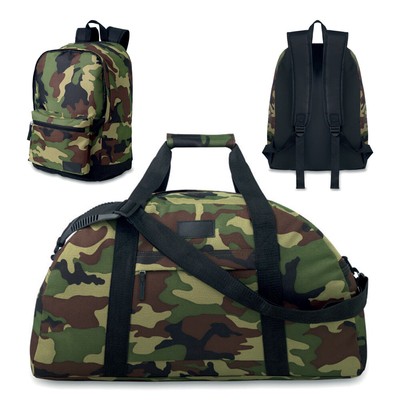 camouflage holdall