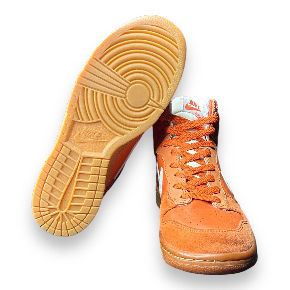 Size 8 - Nike Dunk Premium High Orange for sale online | eBay
