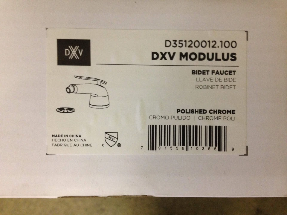 TORNEIRA BIDÊ MÓDULO AMERICANO PADRÃO D35120012.100 DXV CROMADA POLIDA 215370 - Imagem 3 de 4