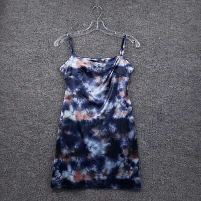 Urban Outfitters Dress Womens S Small Blue Galaxy Babydoll Sleeveless Short