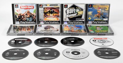 16 Sony Playstation 1 Spiele/Demos,MDK,Moorhuhn,Resident Evil,BDFL,Eagle One...