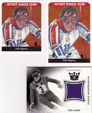 PHIL MAHRE 2018 SAGE SPORTKINGS SINGLE MEMORABILIA SM-PM #35 Regular Mini LOT
