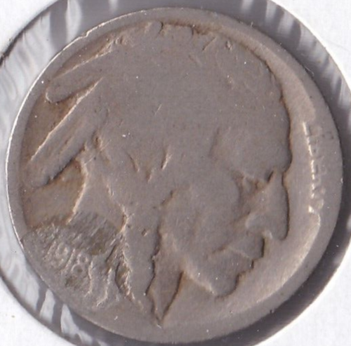 Buffalo 1918 níquel ácido fechado L1 - Imagen 3 de 4