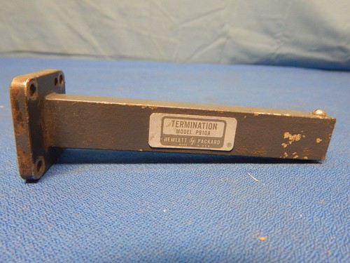 HP P910A WR62 Waveguide Termination  12.4-18 GHz 1 Watt