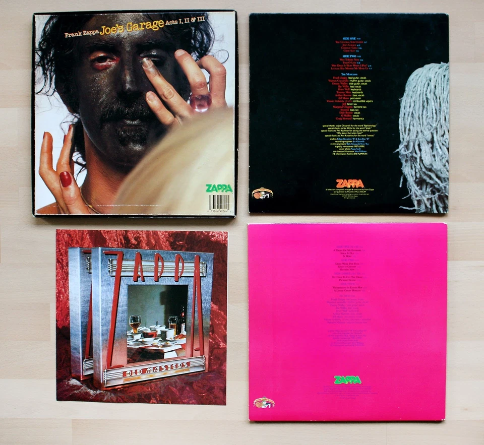 Zappa - Joe's Garage Acts I, II & III 1987 3x LP Box-Set US Barking Pumpkin NM - Bild 4 von 4