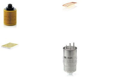 MANN-FILTER Inspektionspaket Filtersatz XL Filtereinsatz Leitungsfilter für FIAT