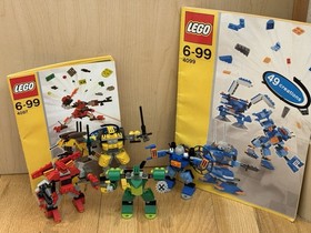 LEGO Creator 4097 & 4099 Mini Robots / 98% Complete