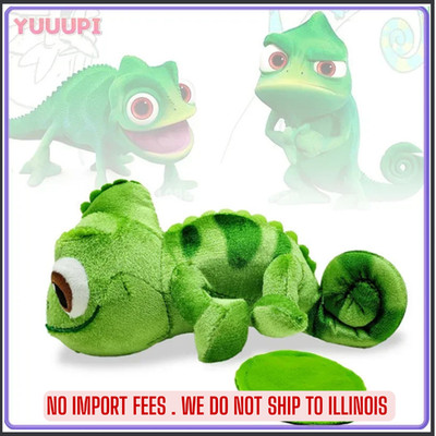2026 Pascal Rapunzel Chameleon Lying Shoulder Plushie Toy Stuffed Doll Plush Toy
