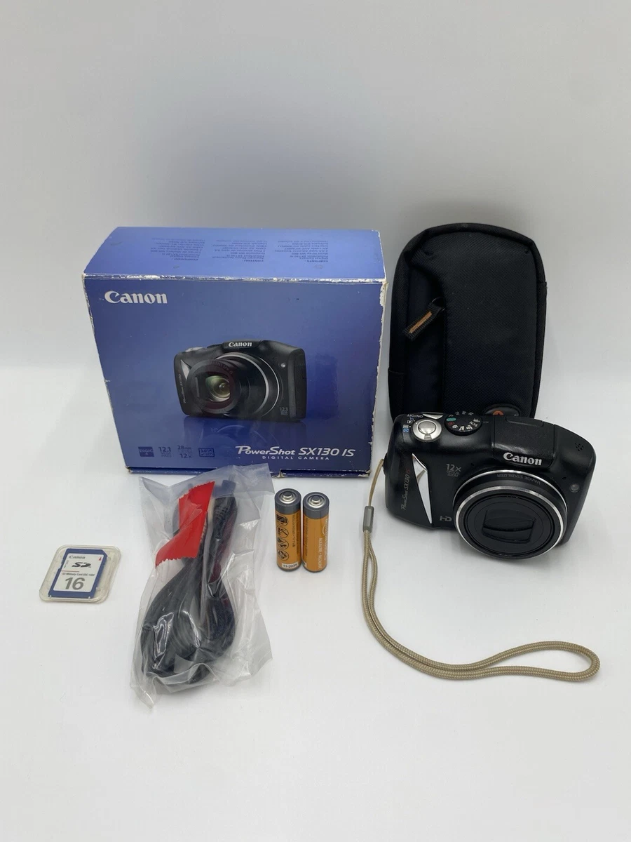 Canon Powershot Sx130 Is Digital Cameras with Face Detection for