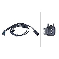 Hella 6PU 358 422-831 Sensor, Raddrehzahl FüR Dodge General Motors, Vorderachse