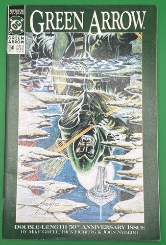 Green Arrow #50 (1991) DC Comics Double-Length 50TH Anniversary Issue