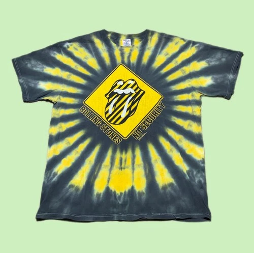 Rolling Stones No Security Tour Double Sided Graphi 1990s vintage concert t-shirt, vintage, size XL, single stitch, B+ condition