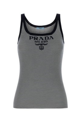 PRADA Embroidered Silk Tank Top New & Authentic | eBay