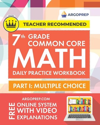 7th Grade Common Core Math Argoprep Taschenbuch Kartoniert / Broschiert Englisch