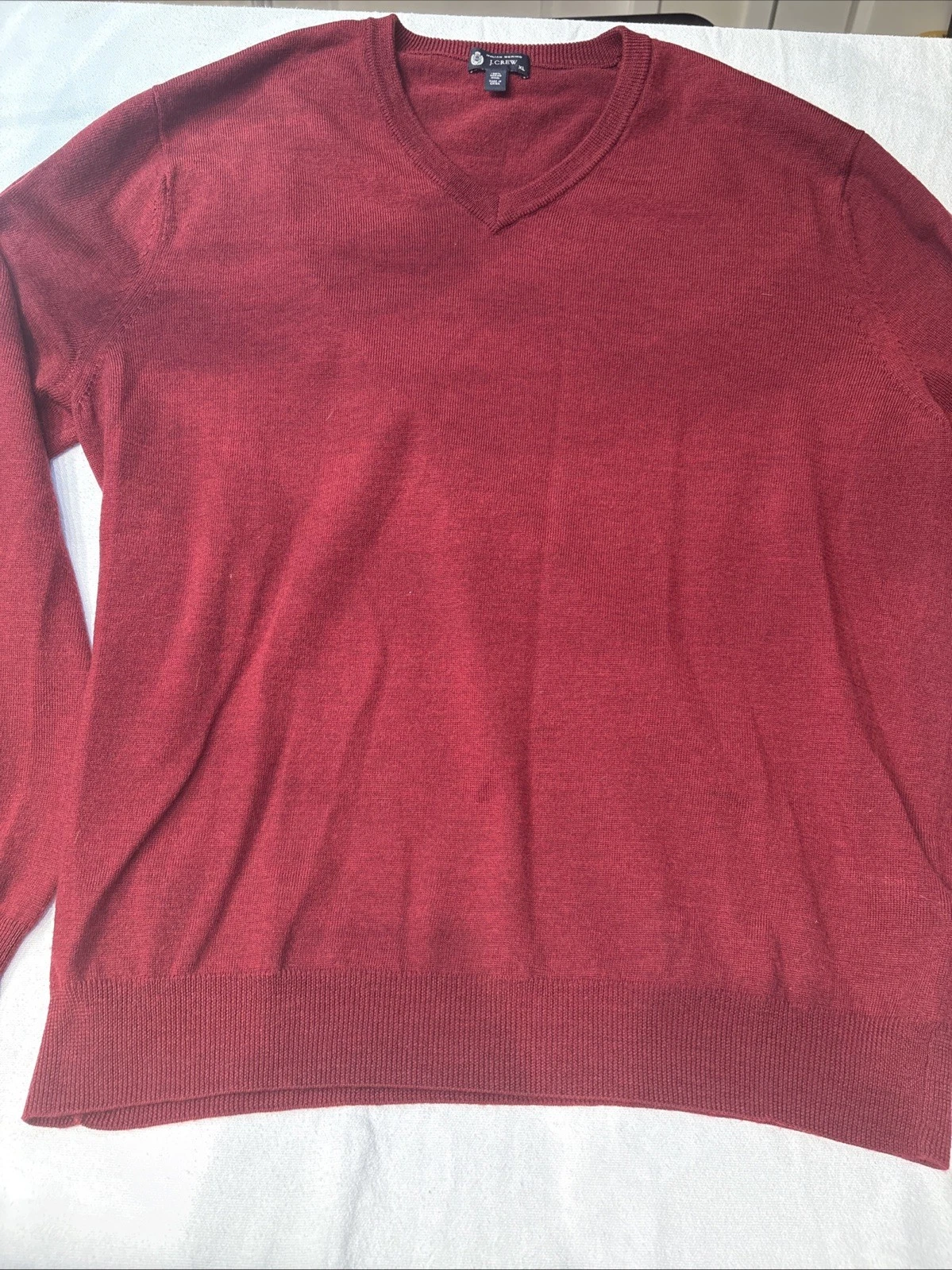 Italian Merino J Crew Men’s Xl Sweater 100% Merino Wool
Opens in a new window or tab