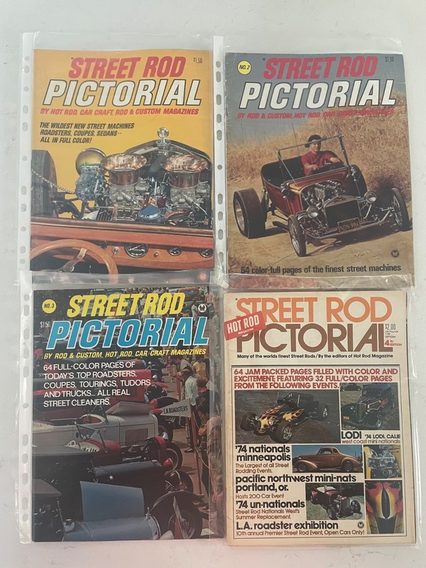 Street Rod Pictorial magazine lot - #1 - 4