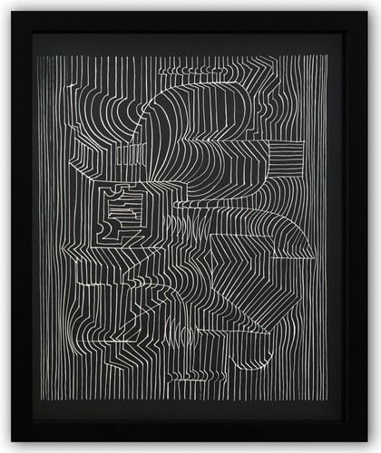 Victor Vasarely- Heliogravure Print "Untitled"