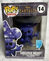 Funko Pop! Art Series 14 Disney Fantasia Sorcerer Mickey Mouse 2020 Special Ovp