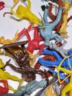 PLASTIC VINTAGE COWBOYS & INDIANS FIGURES- TIMEE Marx EARLY 70'S  160 Pieces — photo 10