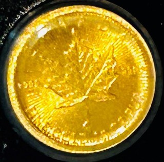 2023 Canada Maple Leaf .9999 1 Gram Pure Fine Gold Coin 50 Cents Sealed Uncirc.