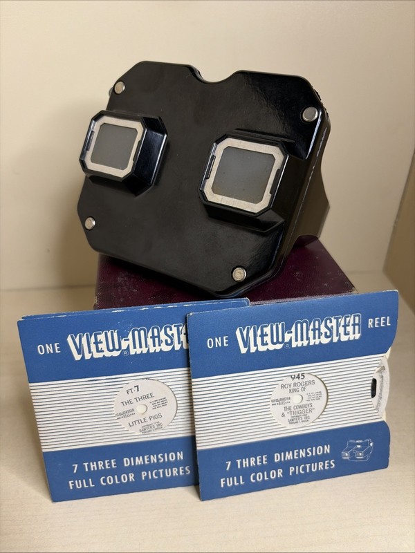 Vintage Sawyer”s View-Master w/ 3 reels